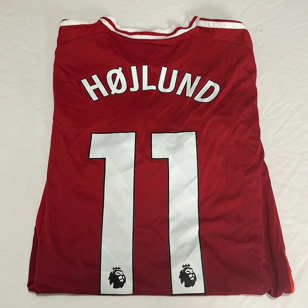 Adidas Rasmus Højlund 11 Home Jersey MUFC Red Large New‎ With Tags